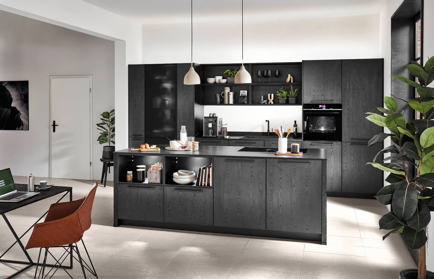 Cuisine Contraste Line N — style contemporain